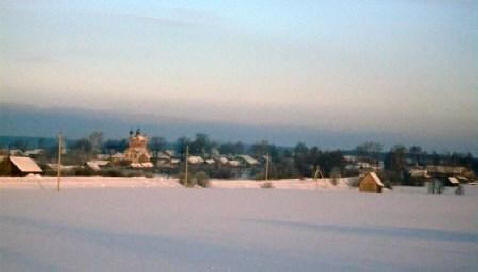 село Сакулино зима 2008г. фото макаровской Е.Н.
