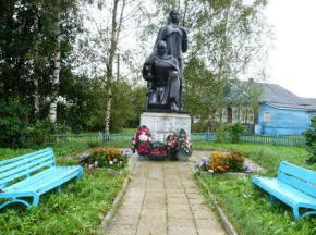  с. Сакулино памятник погибшим в Великой отечественной войне. фото Макаровской Е.Н.